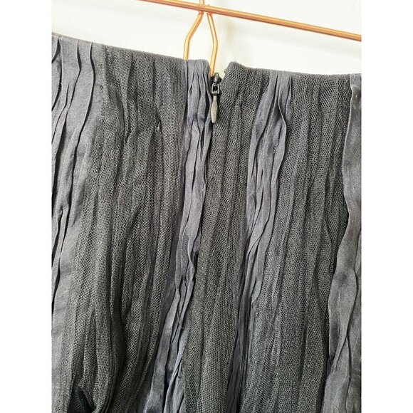 Ralph Lauren Purple Label Sylvia Tulle MaxiSkirt sz 2 black silk organza formal - Picture 14 of 17